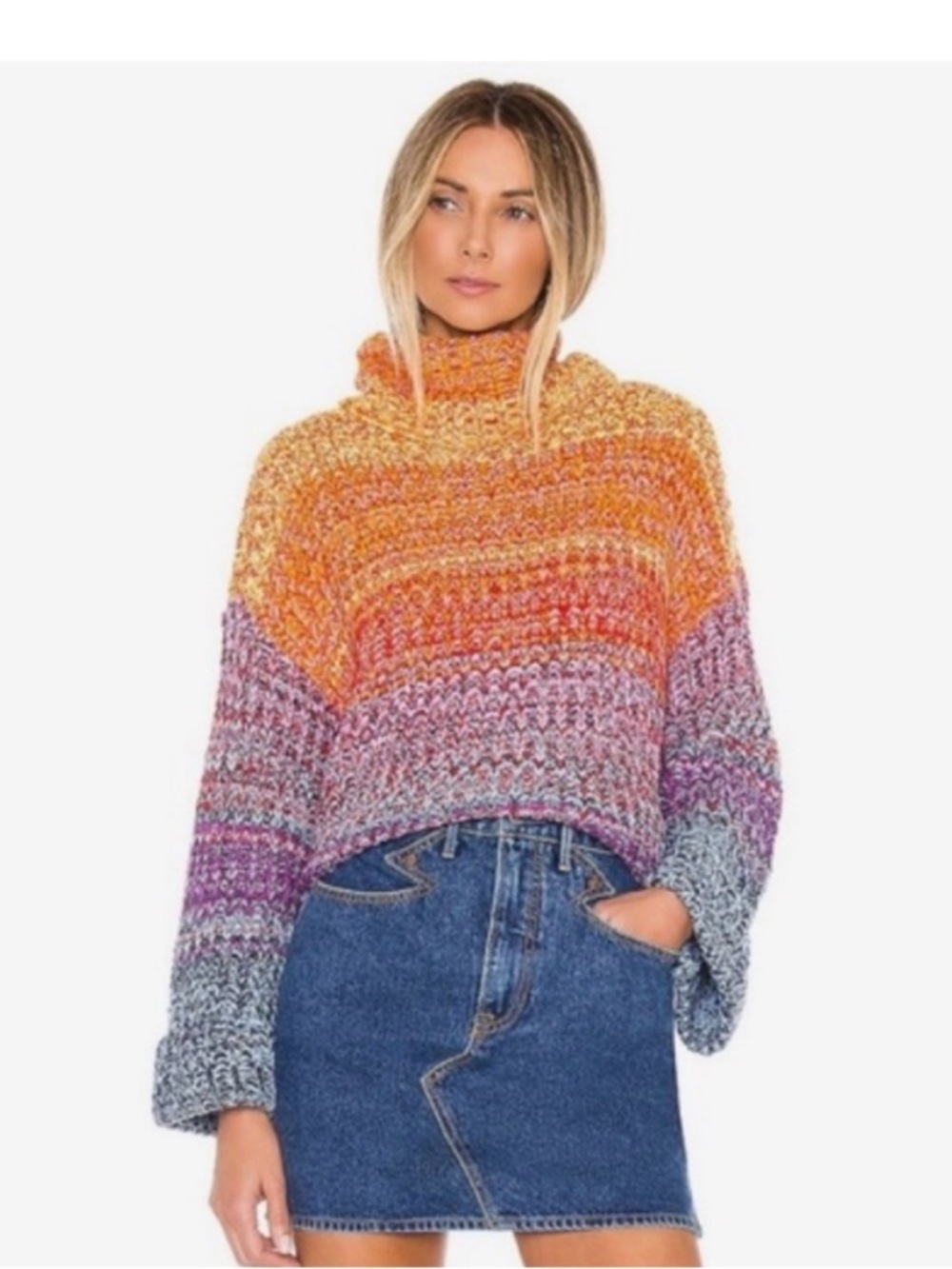 525 American Heavy Knit Turtleneck
